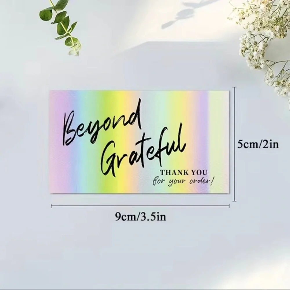50pc beyond grateful thank you‎ cards